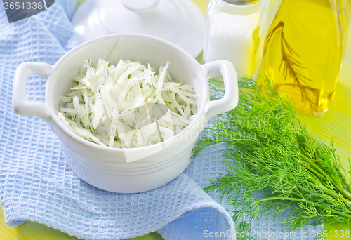 Image of salad from cabbage