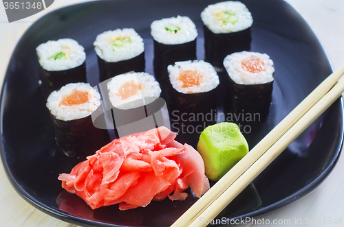 Image of sushi