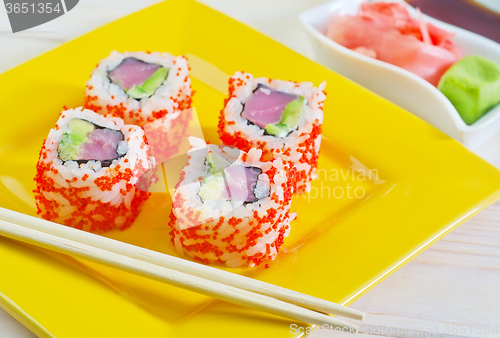 Image of sushi