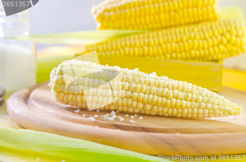 Image of Corn with salt