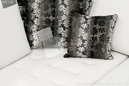 Image of Black pillows