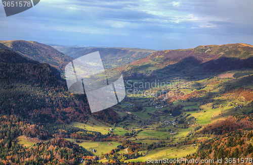 Image of Beautiful Autumn Valley