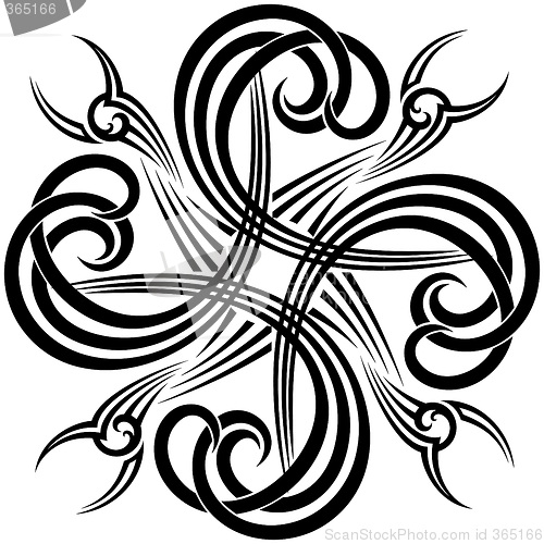 Image of swirl tattoo