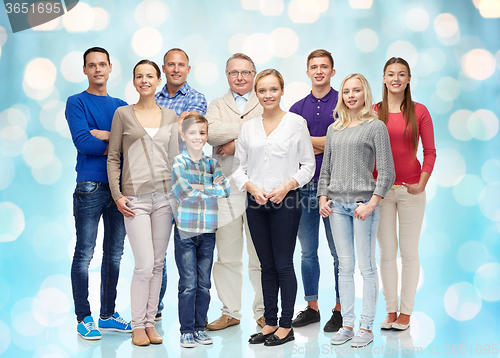 Image of group of smiling people