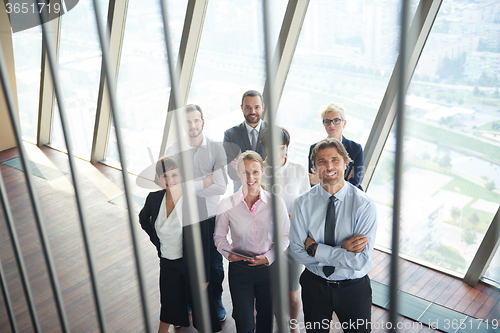 Image of diverse business people group