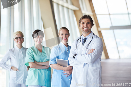 Image of group of medical staff at hospital