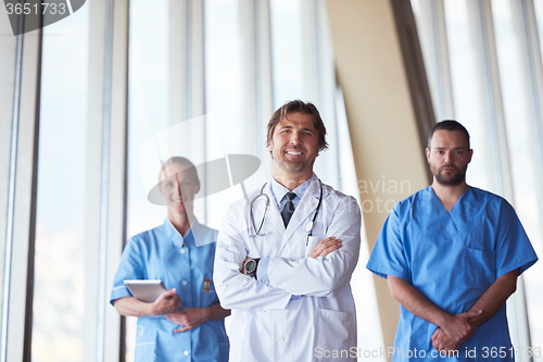Image of group of medical staff at hospital