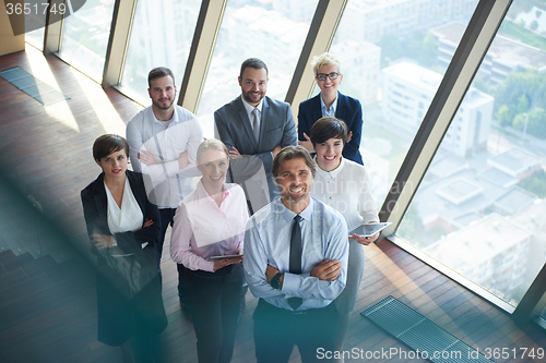 Image of diverse business people group
