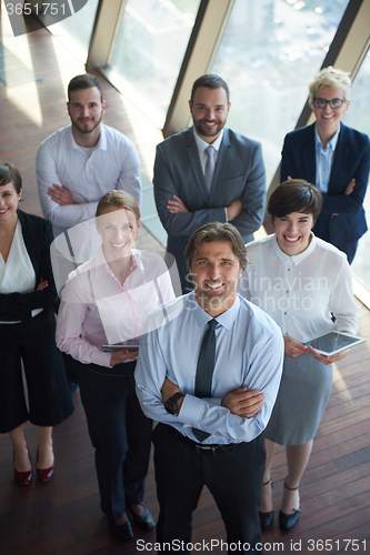 Image of diverse business people group