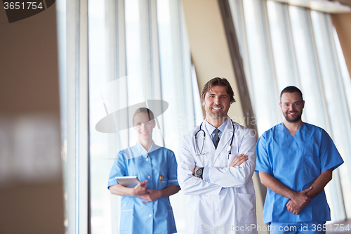 Image of group of medical staff at hospital