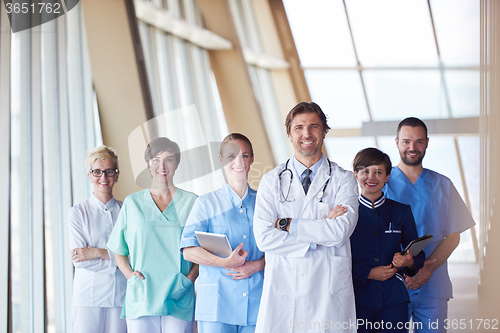 Image of group of medical staff at hospital