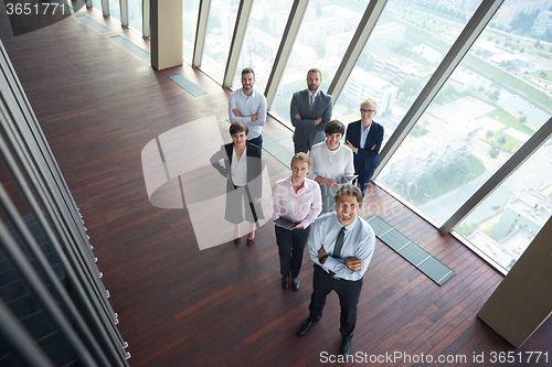 Image of diverse business people group