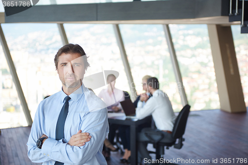 Image of portrait of handosme business man