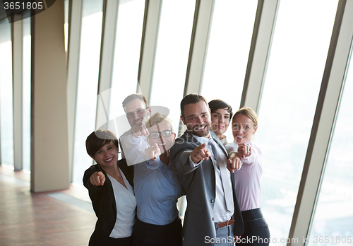 Image of diverse business people group