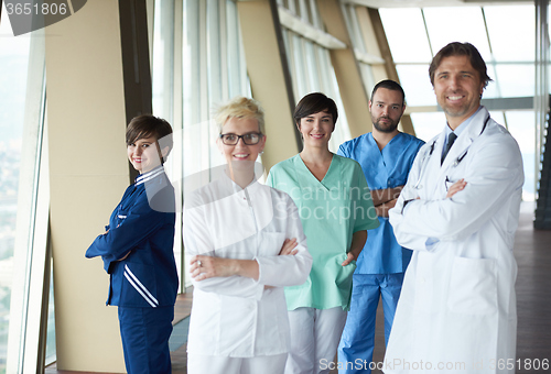 Image of group of medical staff at hospital