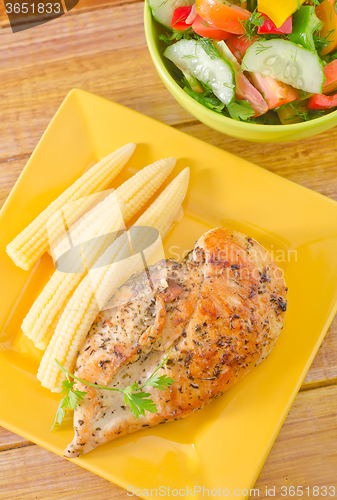 Image of fried chicken