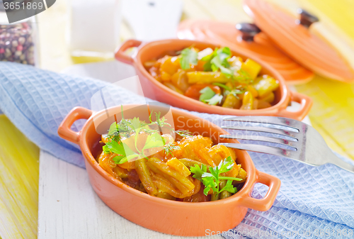 Image of baked vegetables