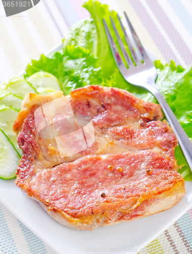 Image of baked meat