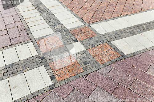 Image of Pavement   photographed close-up  