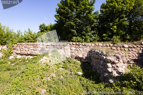 Image of the ruins  fortress  