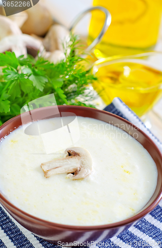 Image of soup from mushroom