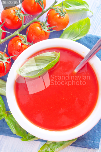 Image of tomato soup