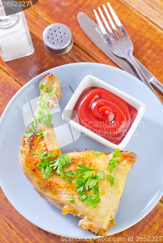 Image of chicken leg