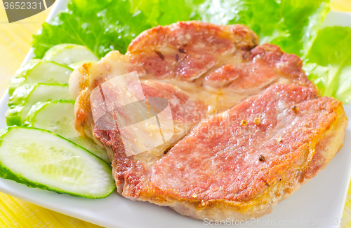 Image of baked meat