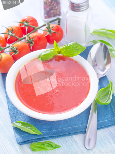 Image of tomato soup