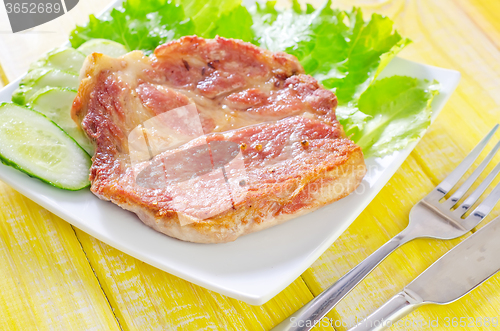 Image of baked meat