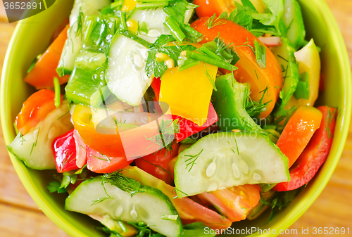 Image of vegetable salad