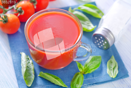 Image of tomato juice