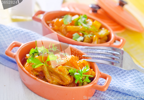 Image of baked vegetables