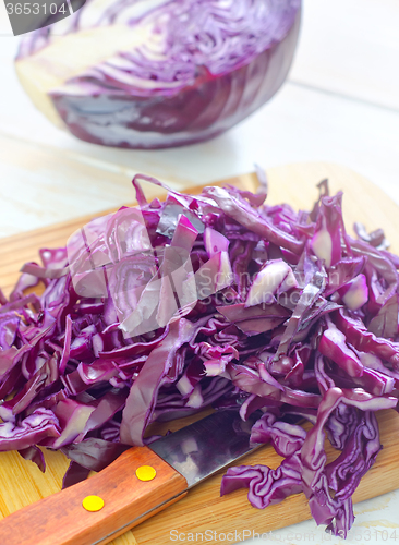 Image of blue cabbage