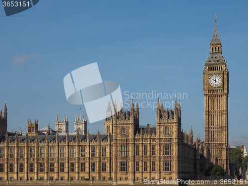 Image of Houses of Parliament in London