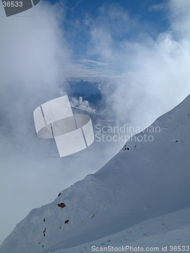 Image of through the clouds