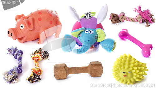 Image of dog toys