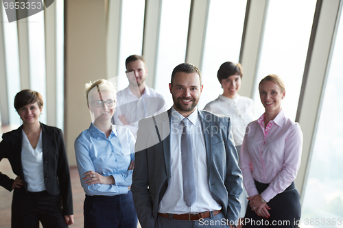 Image of diverse business people group