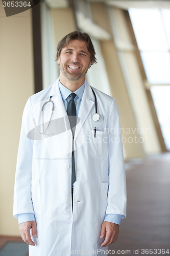 Image of portrait of handsome doctor