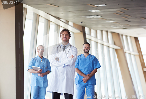 Image of group of medical staff at hospital