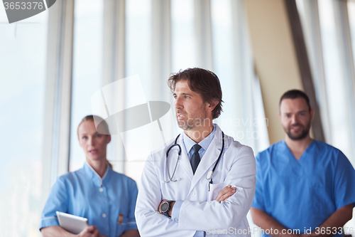 Image of group of medical staff at hospital