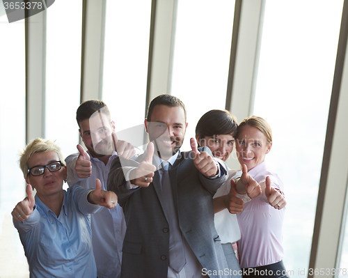 Image of diverse business people group
