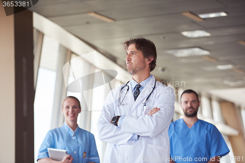 Image of group of medical staff at hospital