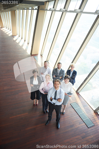 Image of diverse business people group