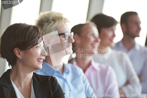 Image of diverse business people group