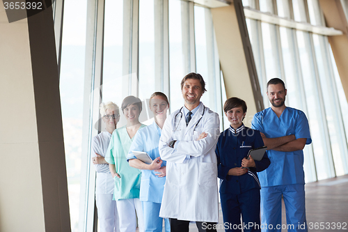 Image of group of medical staff at hospital