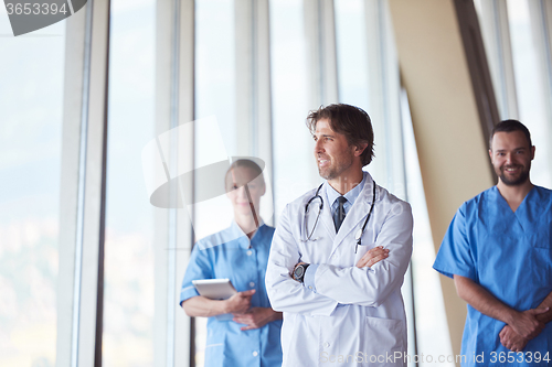 Image of group of medical staff at hospital