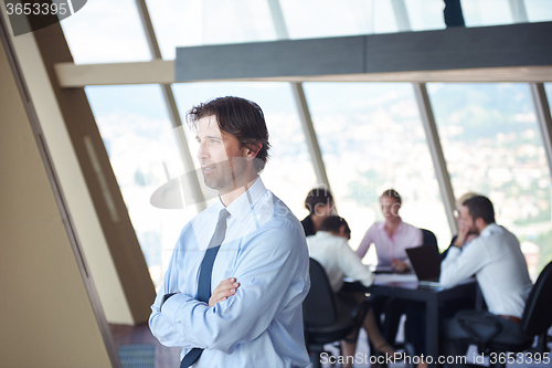 Image of portrait of handosme business man