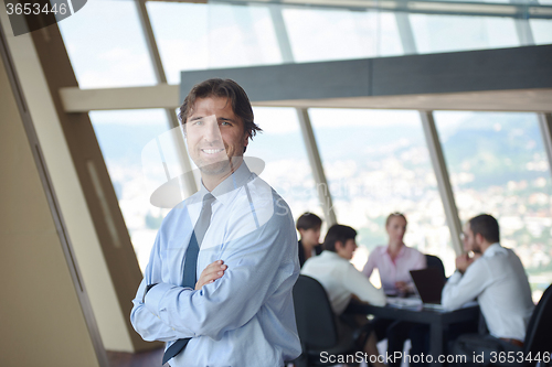 Image of portrait of handosme business man
