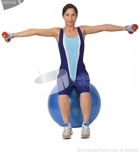 Image of Aerobics girl